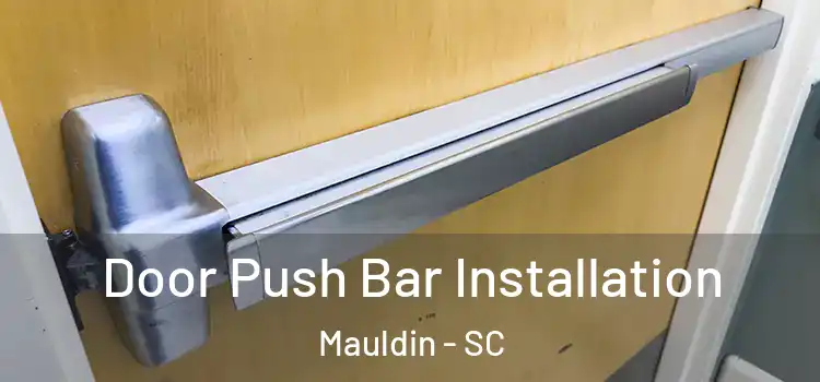  Door Push Bar Installation Mauldin - SC