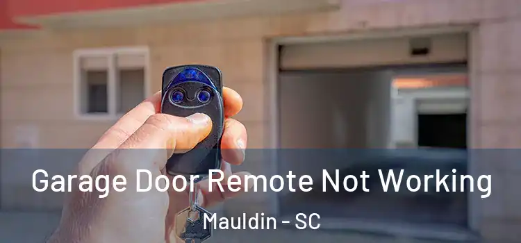  Garage Door Remote Not Working Mauldin - SC