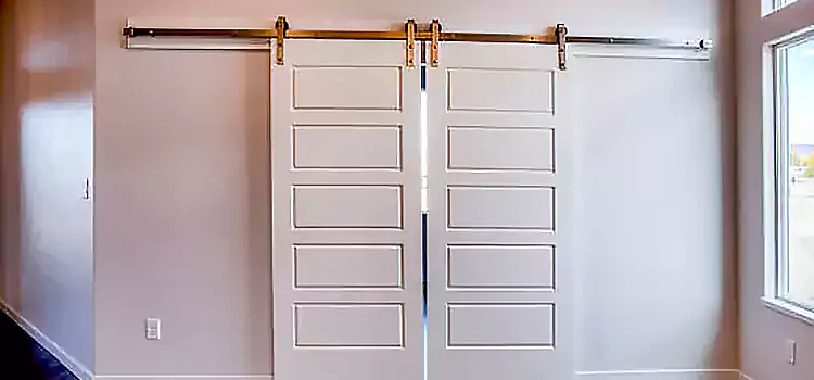 Glass Barn Door with Installation Hardware Kit Mauldin