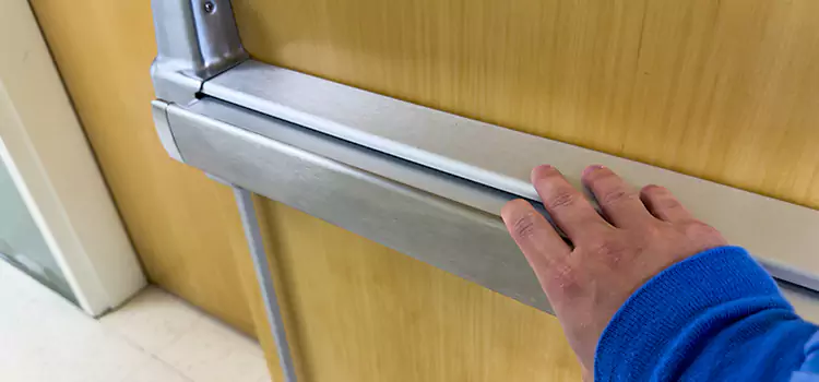 Installing a Push Bar on a Door Mauldin